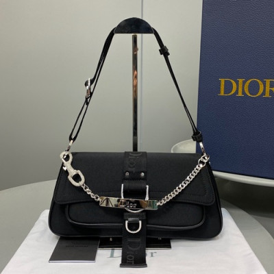 Dior 2020 Shoulder Bag,32.5CM - 디올 2020 여성용 숄더백  DIOB0592,32.5CM,블랙