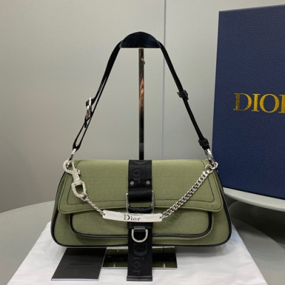 Dior 2020 Shoulder Bag,32.5CM - 디올 2020 여성용 숄더백  DIOB0594,32.5CM,카키