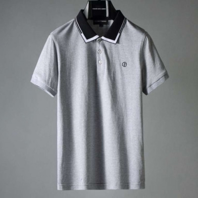 [알마니]Armani 2020 Mens Logo Silket Short Sleeved Tshirts - 알마니 2020 남성 로고 실켓 반팔티 Arm0735x.Size(m - 3xl).그레이