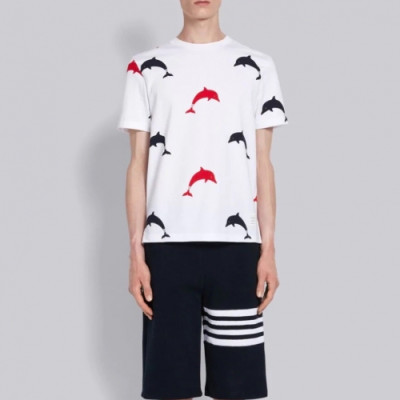 [톰브라운]Thom Browne 2020 Mens Casual Short Sleeved Tshirts - 톰브라운 2020 남성 캐쥬얼 반팔티 Tho0944x.Size(s - 2xl).화이트