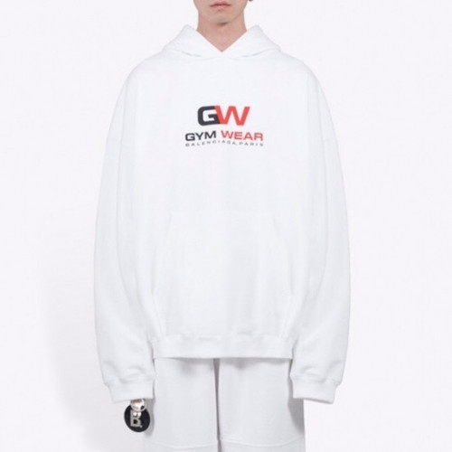 [발렌시아가]Balenciaga 2020 Mm/Wm Logo Cotton Oversize Hoodie - 발렌시아가 2020 남/녀 로고 코튼 오버사이즈 후디 Bal0736x.Size(xs - l).화이트
