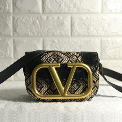 Valentino 2020 Garavani Shoudler Cross Bag,18CM - 발렌티노 2020 가라바니 숄더 크로스백,VTB1024,18CM,브라운