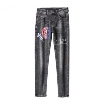 [베르사체]Versace 2020 Mens Casual Denim Jeans - 베르사체 2020 남성 캐쥬얼 데님 청바지 Ver0685x.Size(29 - 38).블랙