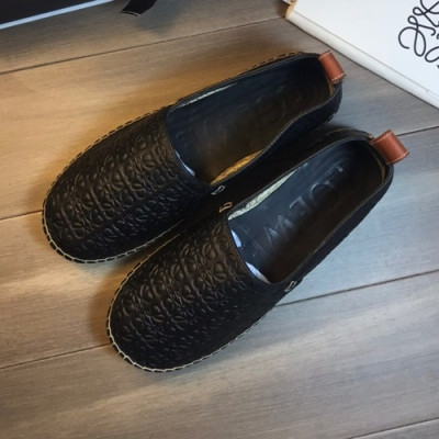 Loewe 2020 Mens Leather Loafer - 로에베 2020 남성용 레더 로퍼,LOES0023,Size(240 - 270).블랙