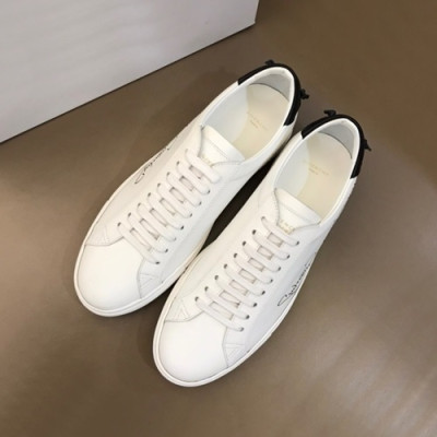 Givenchy 2020 Mens Leather Sneakers - 지방시 2020 남성용 레더 스티커즈 GIVS0117.Size(240 - 275).화이트