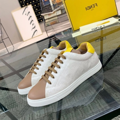 Fendi 2020 Mens Sneakers -  펜디 2020 남성용 스니커즈 FENS0336,Size(240 - 270).화이트