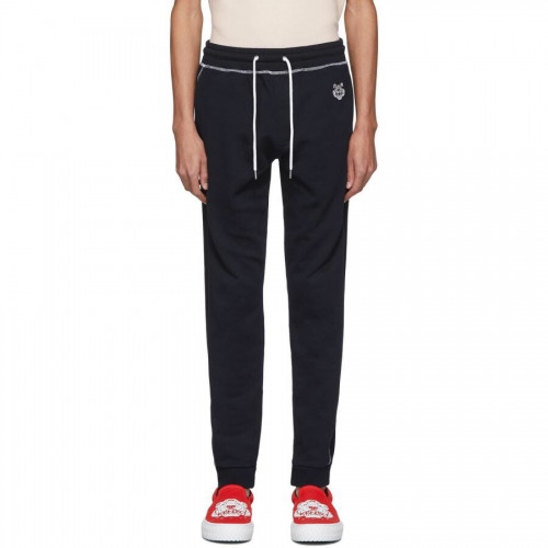 [겐조]Kenzo 2020 Mens Casual Logo Training Cotton Pants - 겐조 2020 남성 캐쥬얼 로고 트레이닝 코튼 팬츠 Ken0129x.Size(m - 2xl).블랙