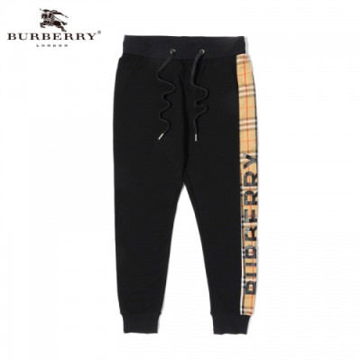 [버버리]Burberry 2020 Mens Business Classic Training Pants - 버버리 2020 남성 비지니스 클래식 트레이닝 팬츠 Bur02883x.Size(m - 2xl).블랙