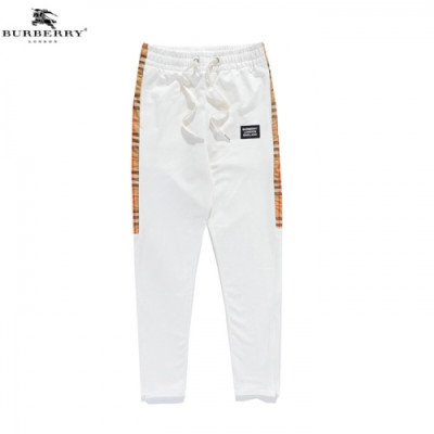 [버버리]Burberry 2020 Mens Business Classic Training Pants - 버버리 2020 남성 비지니스 클래식 트레이닝 팬츠 Bur02886x.Size(m - 2xl).화이트