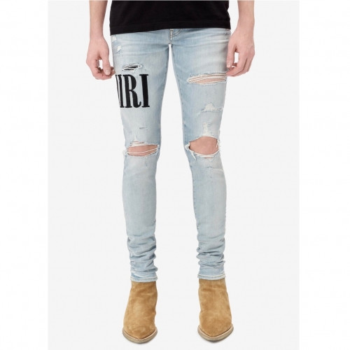 [아미리]Amiri 2020 Mens Trendy Denim Pants - 아미리 2020 남성 트렌디 데님 팬츠 Ami0111x.Size(29 - 40).블루