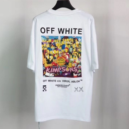 [오프화이트]Off-white 2020 Mm/Wm Printing Logo Crew - neck Cotton Short Sleeved Tshirts - 오프화이트 2020 남/녀 프린팅 로고 코튼 반팔티 Off0542x.Size(s - xl).화이트