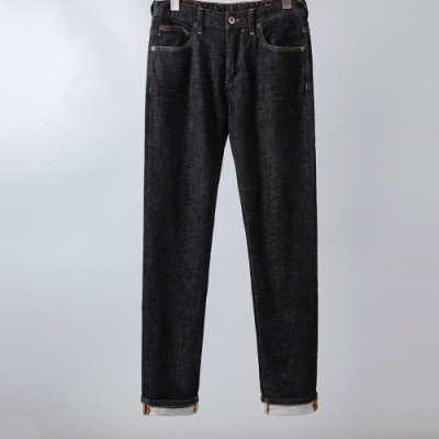 [알마니]Armani 2020 Mens Business Classic Denim Jeans - 알마니 2020 남성 비지니스 클래식 데님 청바지 Arm0741x.Size(30 - 38).블랙