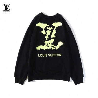 [루이비통]Louis vuitton 2020 Mens Casual Cotton Tshirts - 루이비통 2020 남성 캐쥬얼 코튼 긴팔티 Lou02191x.Size(m - 2xl).블랙