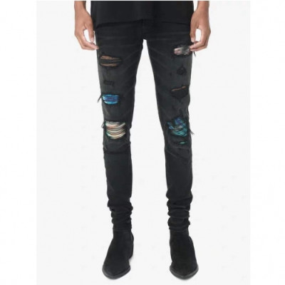 [아미리]Amiri 2020 Mens Trendy Denim Pants - 아미리 2020 남성 트렌디 데님 팬츠 Ami0118x.Size(28 - 38).블랙