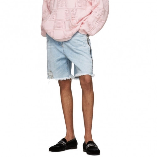 Amiri 2020 Mens Casual Denim Half Pants - 아미리 2020 남성 캐쥬얼 데님 반바지 Ami0125x.Size(29 - 40). 블루
