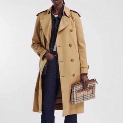 [버버리]Burberry 2020 Womens Vintage Cotton Trench Coats - 버버리 2020 여성 빈티지 코튼 트렌치 코트 Bur02929x.Size(s - 2xl).카멜