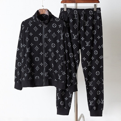 [루이비통]Louis vuitton 2020 Mens Casual Logo Training Clothes&Pants - 루이비통 2020 남성 캐쥬얼 로고 트레이닝복&팬츠 Lou02206x.Size(m - 3xl).블랙