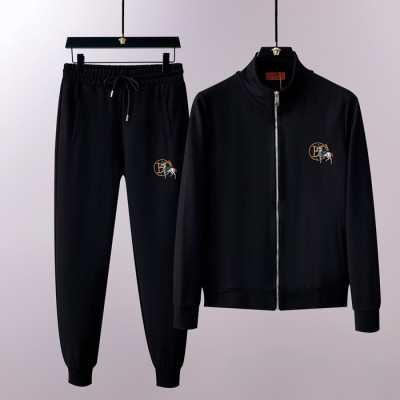 [에르메스]Hermes 2024 Mens Cotton Training Clothes&Pants - 에르메스 2024 남성 코튼 트레이닝복&팬츠 Her0517x.Size(m - 4xl).블랙