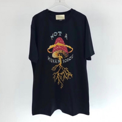 [매장판]Gucci 2020 Mm/Wm Logo Short Sleeved Tshirts - 구찌 2020 남/녀 로고 반팔티 Guc03038x.Size(xs - m).블랙