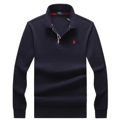 [폴로]Polo 2020 Mens Logo Cotton Polo Tshirts - 폴로 2020 남성 로고 코튼 폴로 맨투맨 Pol0067x.Size(m - 3xl).네이비