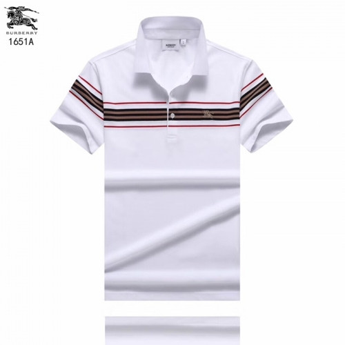 [버버리]Burberry 2020 Mens Logo Cotton Short Sleeved Polo Tshirts - 버버리 2020 남성 로고 코튼 폴로 반팔티 Bur02991x.Size(m - 3xl).화이트