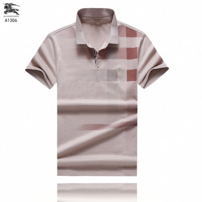 [버버리]Burberry 2020 Mens Logo Cotton Short Sleeved Polo Tshirts - 버버리 2020 남성 로고 코튼 폴로 반팔티 Bur02995x.Size(m - 3xl).베이지