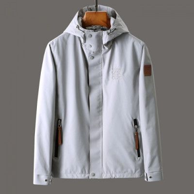 [로에베]Loewe 2020 Mens Logo Casual Jackets - 로에베 2020 남성 로고 캐쥬얼 자켓 Loe03000x.Size(m - 2xl).그레이