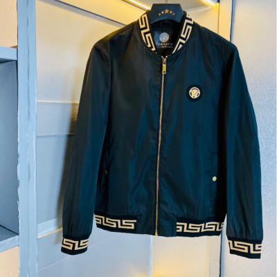 [베르사체]Versace 2024 Mens Medusa Casual Jackets - 베르사체 2024 남성 메두사 캐쥬얼 방풍 자켓 Ver0704x.Size(m - 3xl).블랙