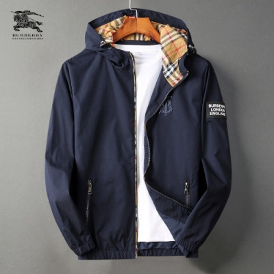 [버버리]Burberry 2020 Mens Classic Casual Jackets - 버버리 2020 남성 클래식 캐쥬얼 자켓 Bur03002x.Size(m - 3xl).네이비