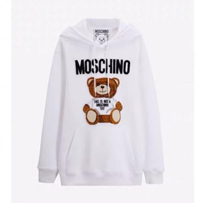 [모스키노]Moschino 2020 Mm/Wm Teddy Bear Cotton Hoodie - 모스키노 2020 남/녀 테디 비어 코튼 후드티 Mos0108x.Size(s - l).화이트