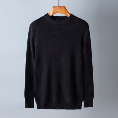 [루이비통]Louis vuitton 2020 Mens Monogram Wool Sweaters - 루이비통 2020 남성 모노그램 울 스웨터 Lou02253x.Size(m - 2xl).블랙