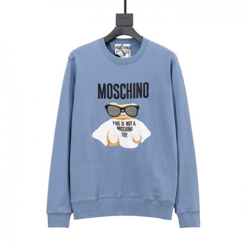 [모스키노]Moschino 2020 Mens Crew-neck Cotton Tshirt - 모스키노 2020 남성 크루넥 코튼 맨투맨 Mos0105x.Size(xs - l).블루