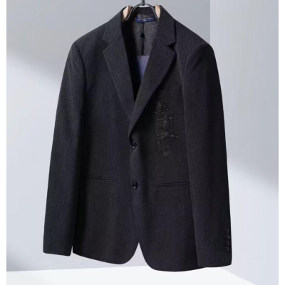 [루이비통]Louis vuitton 2023 Mens Logo Suit Jackets - 루이비통 2023 남성 로고 슈트 자켓 Lou02264x.Size(48 - 56).블랙