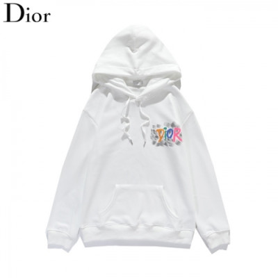 [디올]Dior 2020 Mm/Wm  Logo Casual Cotton Hoodie - 디올 2020 남/녀 로고 캐쥬얼 코튼 후디 Dio0861x.Size(m - 2xl).화이트