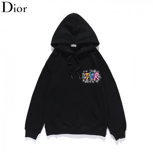 Dior 2020 Mm/Wm  Logo Casual Cotton Hoodie - 디올 2020 남/녀 로고 캐쥬얼 코튼 후디 Dio0862x.Size(m - 2xl).블랙