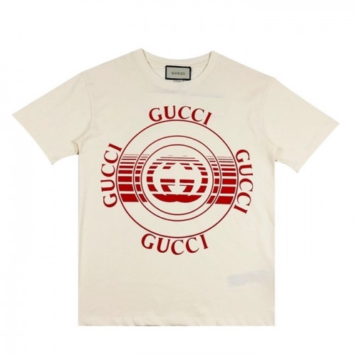 [매장판]Gucci 2020 Mm/Wm Logo Cotton Short Sleeved Tshirts - 구찌 2020 남/녀 로고 코튼 반팔티 Guc0304x.Size(xs - l).아이보리