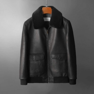 [디올]Dior 2020 Mens Logo Modern Leather Jacket - 디올 2020 남성 모던 가죽 자켓 Dio0869x.Size(m - 3xl).블랙