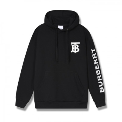 [버버리]Burberry 2020 Mens Logo Casual Cotton Hoodie - 버버리 2020 남성 로고 캐쥬얼 코튼 후디 Bur03093x.Size(s - xl).블랙