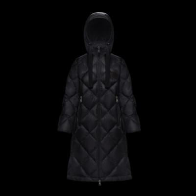 [몽클레어]Moncler 2020 Womens Patch Logo Modern Down Padding - 몽클레어 2020 여성 패치 로고 모던 다운 패딩 Moc01867x.Size(s - xl).블랙