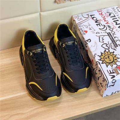 [돌체앤가바나]Dolce&Gabbana 2020 Mens Sneakers  - 돌체앤가바나 2020 남성용 스니커즈 DGS0228, Size(240 - 275). 블랙