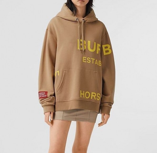 [버버리]Burberry 2020 Mm/Wm Logo Casual Cotton Hoodie - 버버리 2020 남/녀 로고 캐쥬얼 코튼 후디 Bur03131x.Size(s - l).카멜