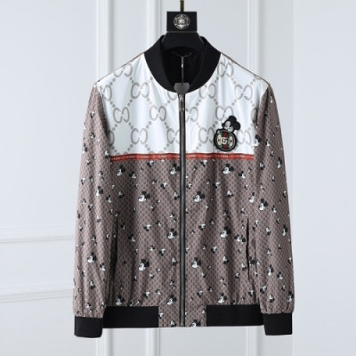 [구찌]Gucci 2020 Mens Logo Casual Jackets - 구찌 2020 남성 로고 캐쥬얼 양면 자켓 Guc03103x.Size(m - 3xl).버건디