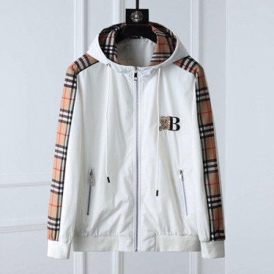 [버버리]Burberry 2020 Mens Classic Casual Jackets - 버버리 2020 남성 클래식 캐쥬얼 자켓 Bur03139x.Size(m - 3xl).화이트