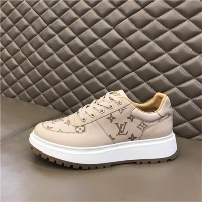 Louis Vuitton 2020 Men's Leather Sneakers - 루이비통 2020 남성용 레더 스니커즈 , LOUS1361, Size(240-275), 베이지