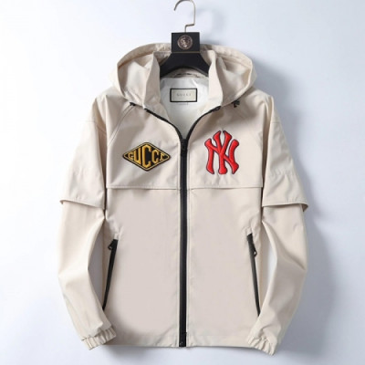 [구찌]Gucci 2020 Mens Logo Casual Jackets - 구찌 2020 남성 로고 캐쥬얼 양면 자켓 Guc03118x.Size(m - 3xl).베이지