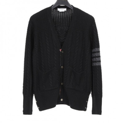 [톰브라운]Thom Browne 2020 Mens Strap V-neck Cardigan - 톰브라운 2020 남성 스트랩 브이넥 가디건 Thom01027x.Size(s - 3xl).네이비