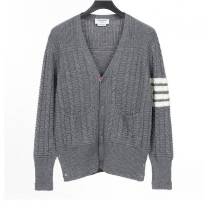 [톰브라운]Thom Browne 2020 Mens Strap V-neck Cardigan - 톰브라운 2020 남성 스트랩 브이넥 가디건 Thom01029x.Size(s - 3xl).그레이