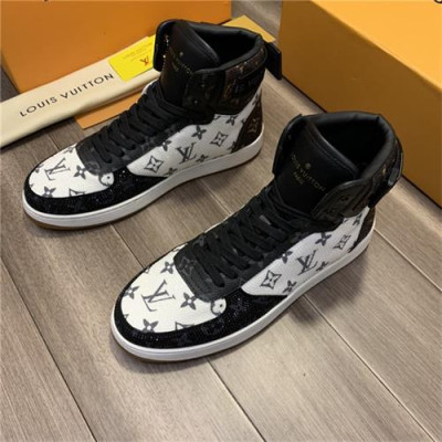 Louis Vuitton 2020 Men's Leather Sneakers - 루이비통 2020 남성용 레더 스니커즈 , LOUS1379, Size(240-275), 화이트