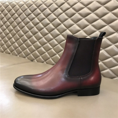 Berluti 2020 Mens Leather Ankle Boots - 벨루티 2020 남성용 레더 앵글부츠 BERTS0107,Size(240 - 270).브라운