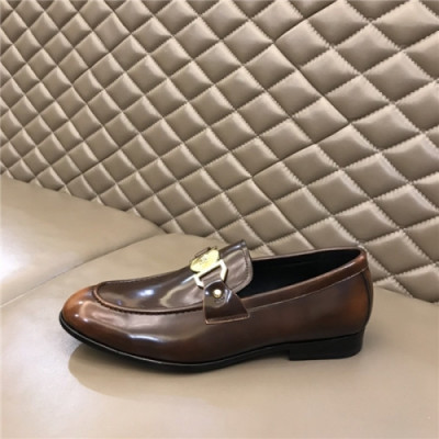 Versace 2020 Mens Leather Loafer - 베르사체 2020 남성용 레더 로퍼 VERS0504,Size (240 - 270).브라운